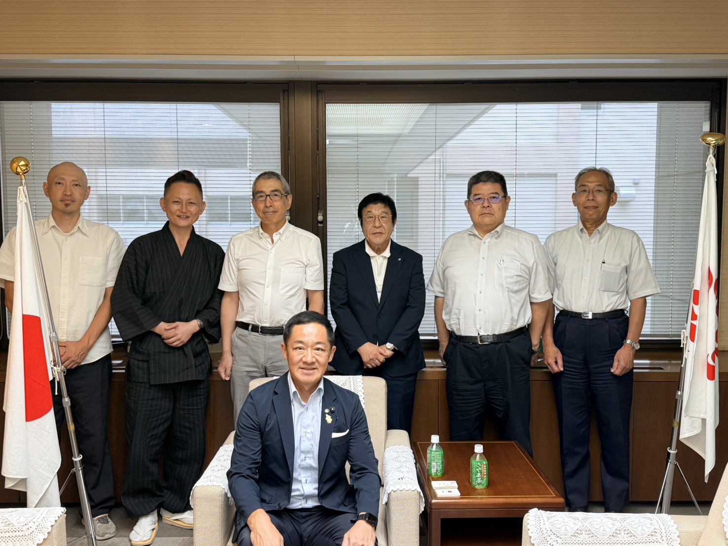 埼玉県議会副議長 吉良英敏様との面談に参加しました